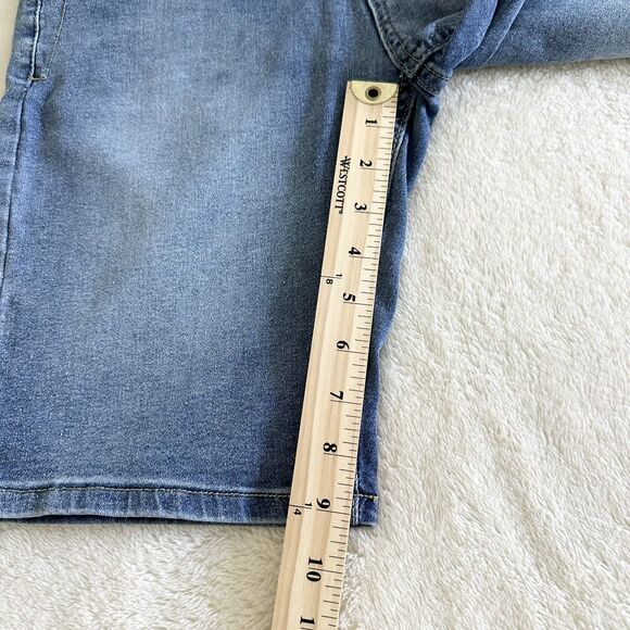 Kenneth Cole Jeans Shorts Women's Size 28 Medium Wash Denim Bermuda - Picture 11 of 13